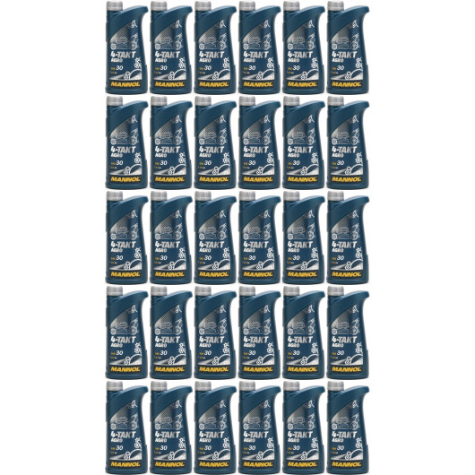 MANNOL 4-Takt Agro SAE 30 30x 1l = 30 Liter