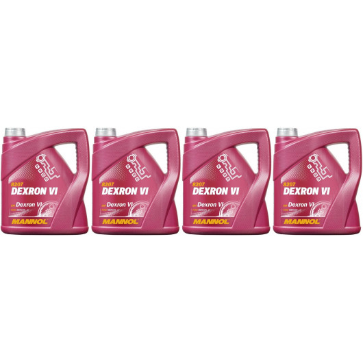 MANNOL Dexron VI 4x 4l = 16 Liter