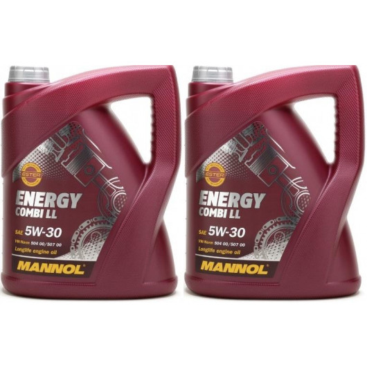 Mannol Energy Combi Longlife 5W-30 Motoröl 2x 5 = 10 Liter - SAE 5W-30 -  PKW Motoröle - Mannol - Öl Marken - Öle 
