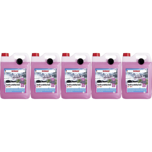 Sonax 01315000 AntiFrost & KlarSicht Zirbe bis -20°C 5x 5 = 25 Liter