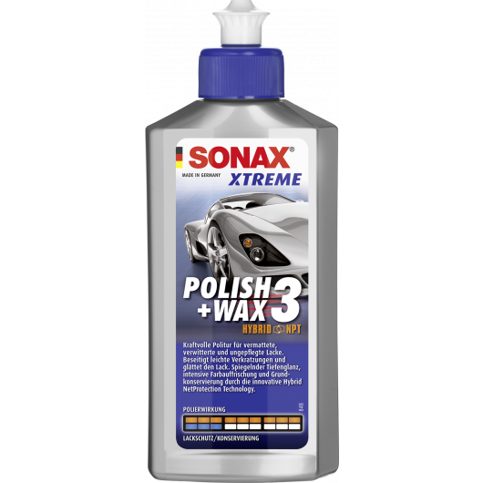 SONAX XTREME Polish & Wax 3 Hybrid NPT 250ml