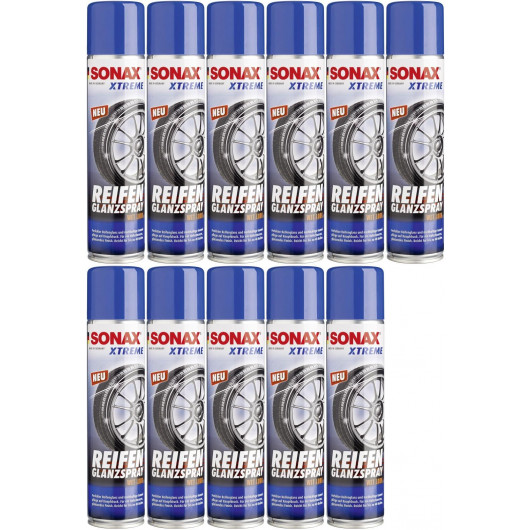 SONAX XTREME Reifen Glanz Spray 11x 400 Milliliter