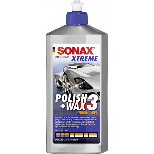 Sonax Xtreme Polish und Wax 3 Hybrid NPT 500ml