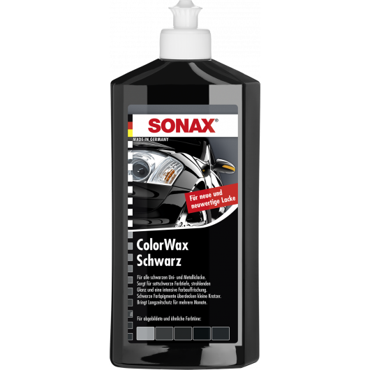 Sonax ColorWax schwarz 500ml