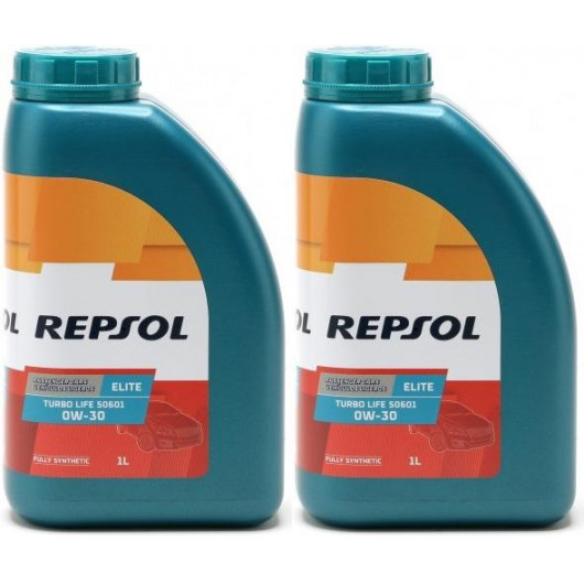 Repsol Motoröl ELITE TURBO LIFE 50601 0W30 1 Liter 2x 1l = 2 Liter