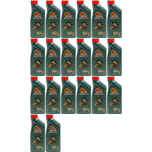 Castrol Magnatec 10W-40 A3/B4 Diesel & Benziner Motoröliter 20x 1l = 20 Liter
