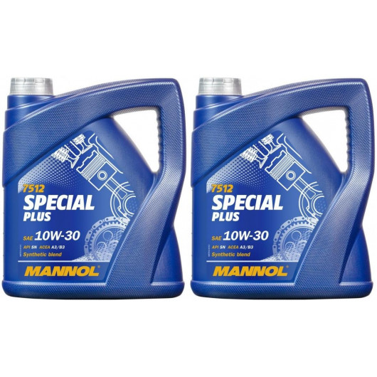 MANNOL 7512 SPECIAL PLUS SAE 10W-30 2x 4l = 8 Liter