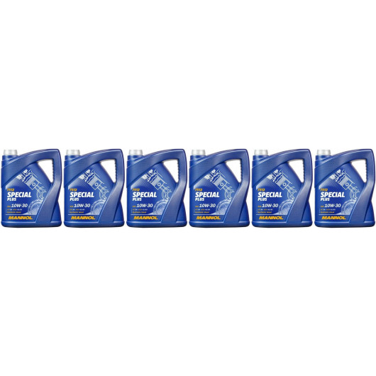 MANNOL 7512 SPECIAL PLUS SAE 10W-30 6x 5 = 30 Liter