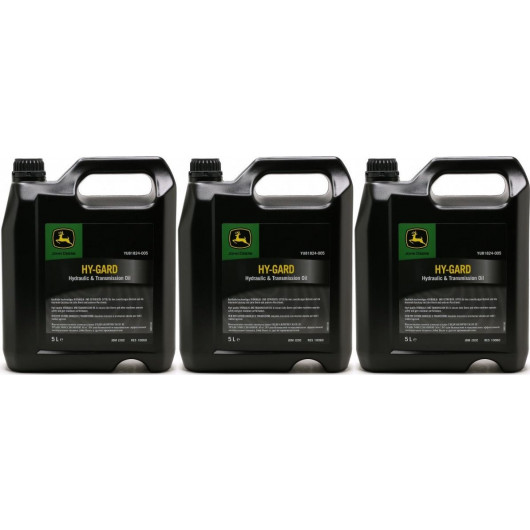 John Deere Hy-Gard Getriebe- und Hydrauliköl (UTTO) 3x 5 = 15 Liter