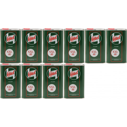 Castrol Classic XXL SAE 40 Oldtimer Einbereichs Motoröl 10x 1l = 10 Liter