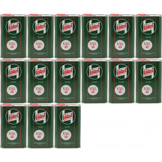 Castrol Classic XXL SAE 40 Oldtimer Einbereichs Motoröl 15x 1l = 15 Liter