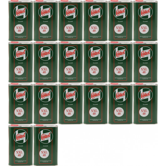 Castrol Classic XXL SAE 40 Oldtimer Einbereichs Motoröl 20x 1l = 20 Liter