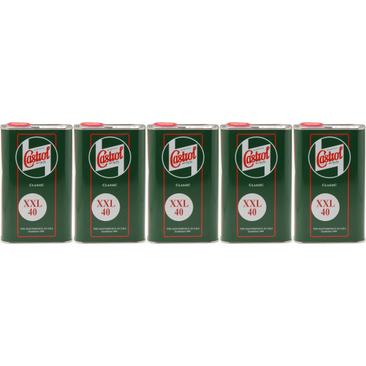 Castrol Classic XXL SAE 40 Oldtimer Einbereichs Motoröl 5x 1l = 5 Liter