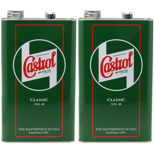 Castrol Classic XXL SAE 40 Oldtimer Einbereichs Motoröl 2x 5 = 10 Liter