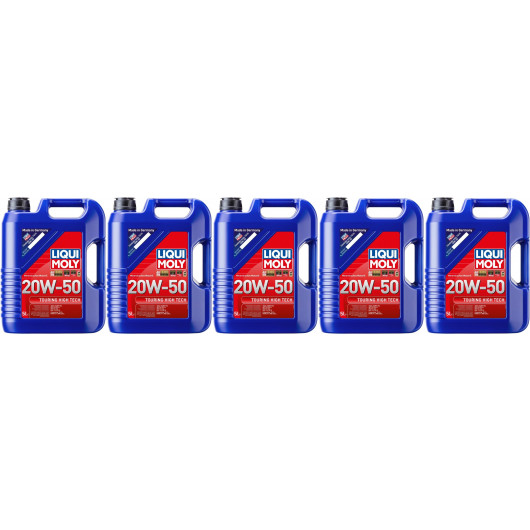 Liqui Moly 1255 Touring High Tech 20W-50 5x 5 = 25 Liter