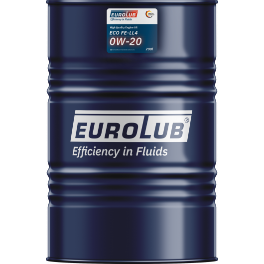 Eurolub FE-LL4 0W-20 Motoröl 208l Fass