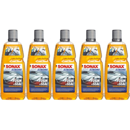 SONAX Xtreme Foam+Seal 1 Liter 5x 1l = 5 Liter