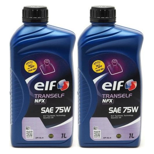 Elf Tranself NFX 75W Schaltgetriebeöl (Nachfolger von NFP/NFJ) 2x 1l = 2 Liter