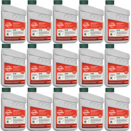 BASF Glysantin G48 Kühlerschutz Konzentrat 1 Liter 15x 1l = 15 Liter