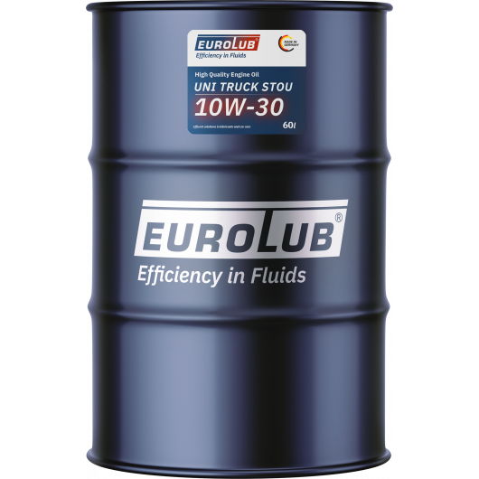 Eurolub Uni Truck Stou SAE 10W-30 60l Fass