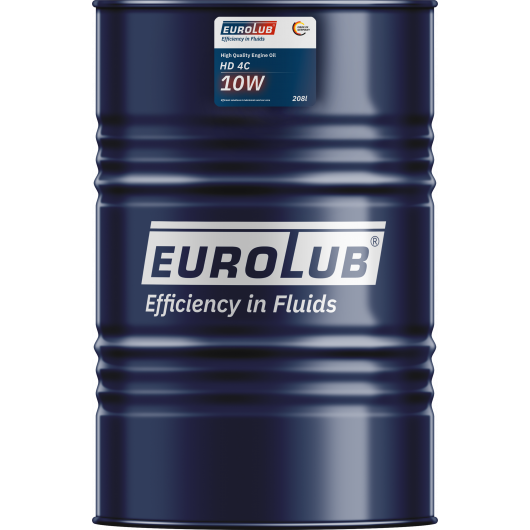 Eurolub HD 4C SAE 10W 208l Fass