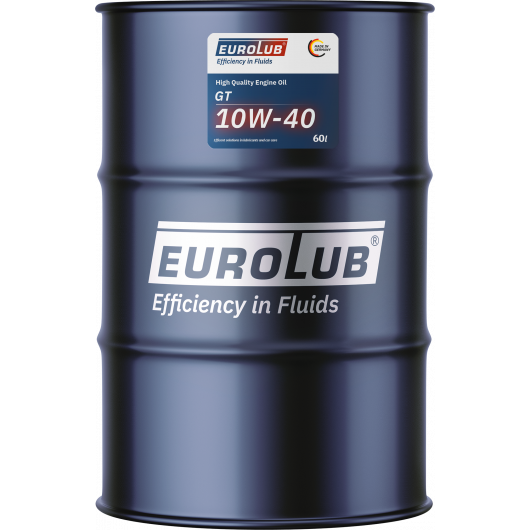 Eurolub GT 10W-40 Diesel & Benziner Motoröl 60Liter Fass