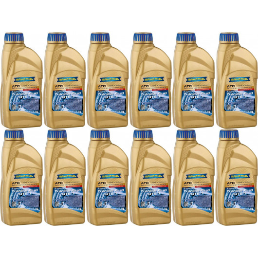 RAVENOL Getriebeöl ATC Transfer Fluid DTF-1 1 Liter 12x 1l = 12 Liter