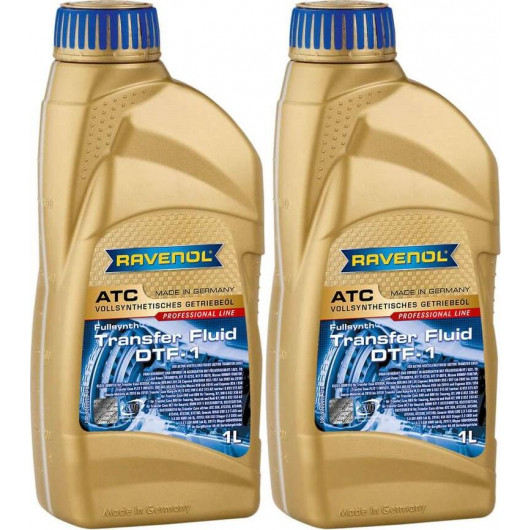 RAVENOL Getriebeöl ATC Transfer Fluid DTF-1 1 Liter 2x 1l = 2 Liter
