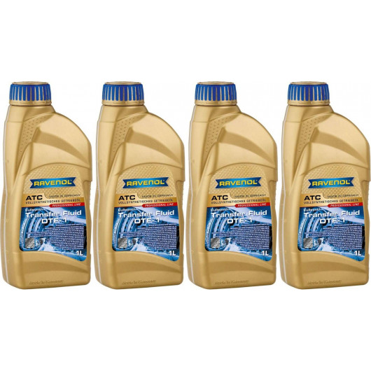 RAVENOL Getriebeöl ATC Transfer Fluid DTF-1 1 Liter 4x 1l = 4 Liter