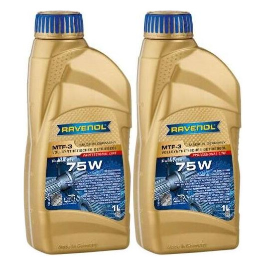 RAVENOL MTF-3 SAE 75W 1 Liter 2x 1l = 2 Liter