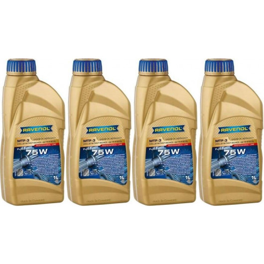 RAVENOL MTF-3 SAE 75W 1 Liter 4x 1l = 4 Liter