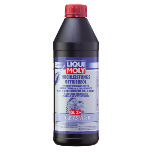 Liqui Moly 4427 Hochleistungs Getriebeöl GL3+ SAE 75W-80 1l