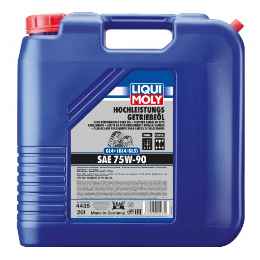 Liqui Moly 4435 Hochleistungs Getriebeöl GL4+ (GL4/GL5) SAE 75W-90 20l