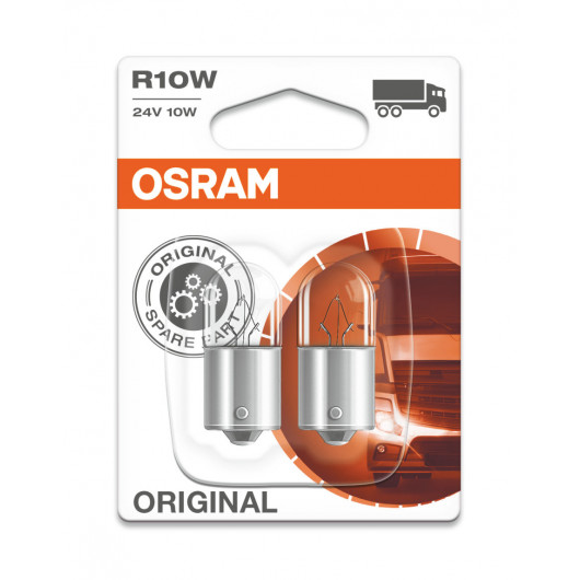 Osram R10W 24V 10W BA15s 2st. Blister Osram