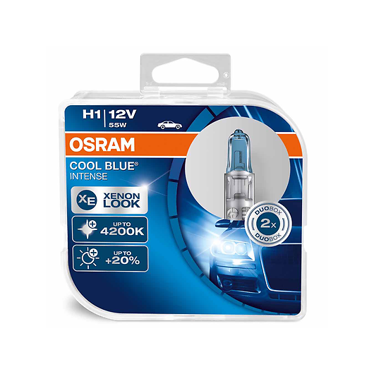 Osram H1 12V 55W P14,5s COOL BLUE Intense 2st. Osram