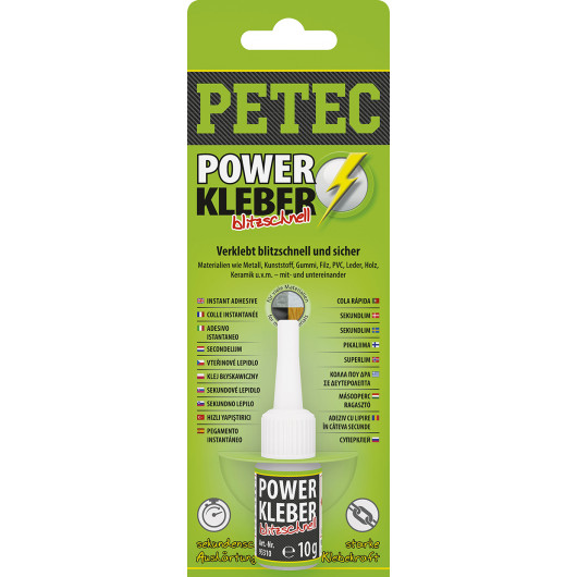 PETEC 93410 - Klebstoff, Kunststoffreparatur