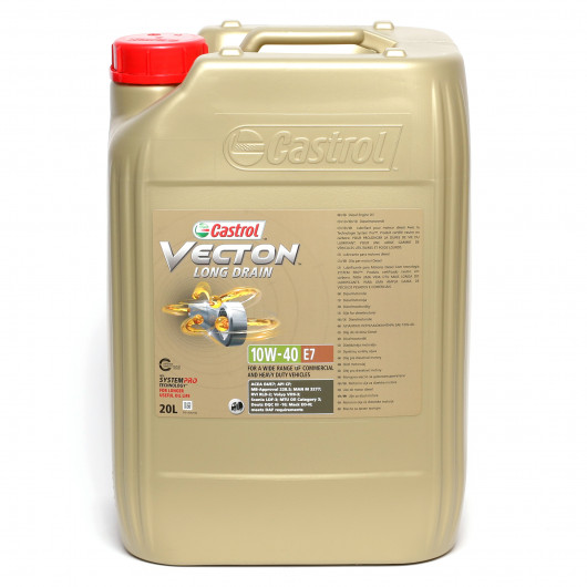 Castrol Vecton Long Drain 10W-40 E7 Motoröl 20l Kanister