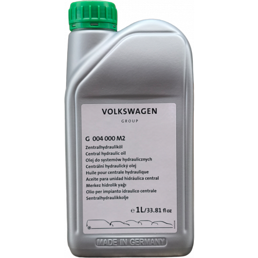 Original VW Audi Seat Skoda Hydrauliköl G 004 000 M2 - 1 Liter