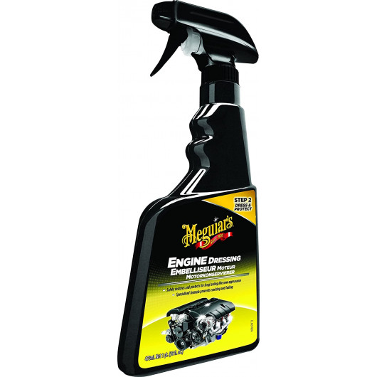 Meguiars MOTORKONSERVIERER Engine Dressing Spray à 473 ml