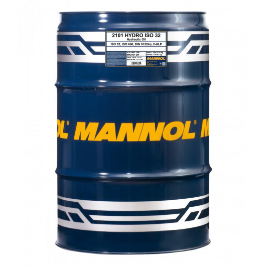 MANNOL Hydrauliköl Hydro HLP ISO 32 208l Fass