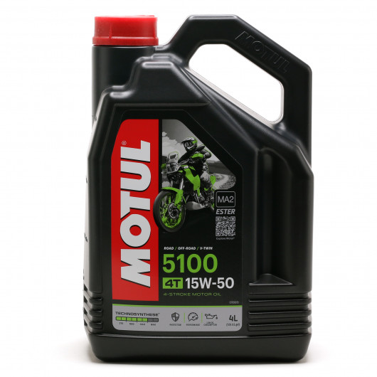 Motul 5100 ester 15W-50 4T Motorrad Motoröl 4l