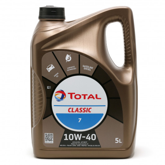 Total Classic 7 10W-40 Motoröl 5l