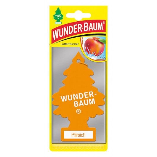 Wunderbaum® Pfirsich - Original Auto Duftbaum Lufterfrischer