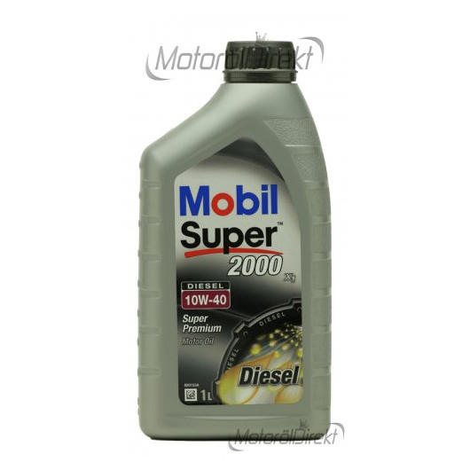 Mobil Super 2000 X1 Diesel 10W-40 Diesel & Benziner Motoröl 1Liter