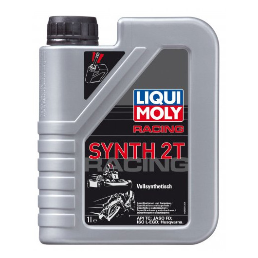 Liqui Moly Motorbike 2T Synth Street Race vollsynthetisches Motorrad Motoröl 1l