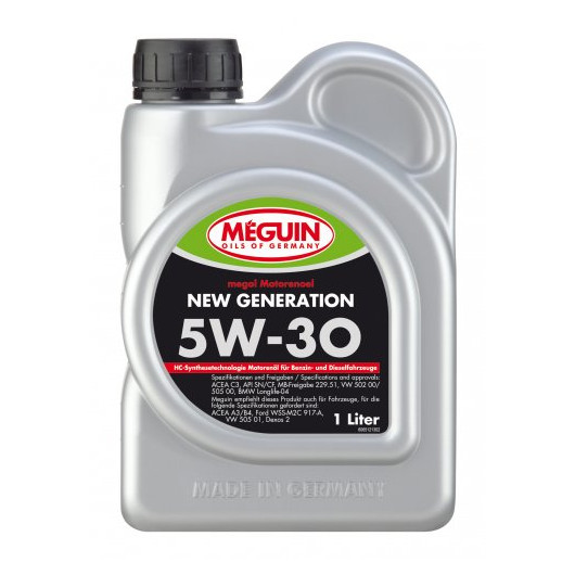 Meguin megol Motoröl New Generation SAE 5W-30 1l