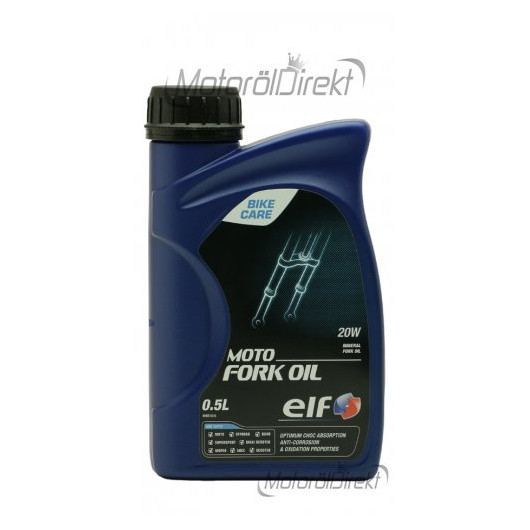 Elf Moto Fork Oil 20W Motorrad 500ml