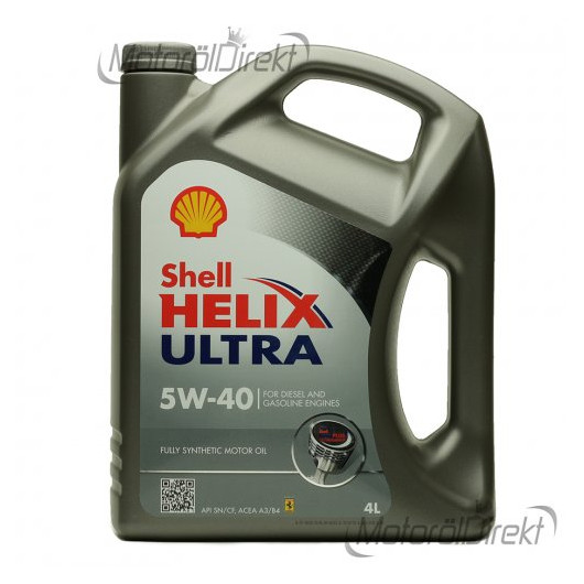 Shell Helix Ultra 5W-40 Motoröl 4l
