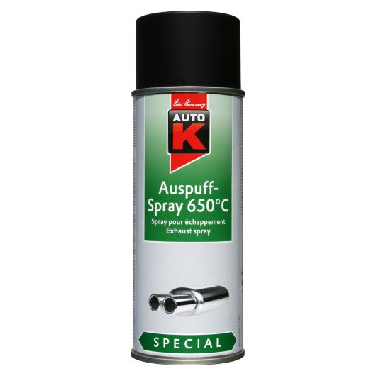 Auto-K Special Auspuffspray 650°C schwarz, 400ml