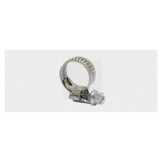 Schlauchschelle Breite 7,5 mm, 7,5/10-16mm, Edelstahl A2 / Stahl 2Stk.